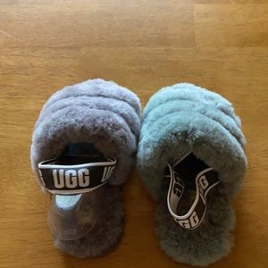 Ugg fluffy slippers